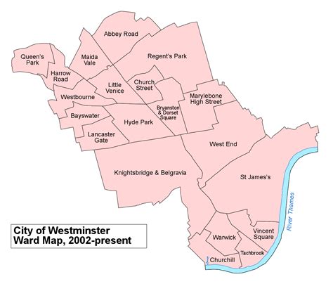 westminster wards map.